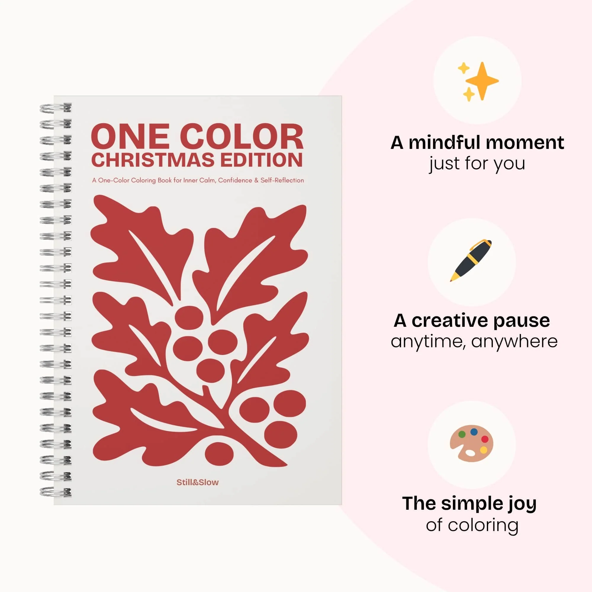 One Color Coloring Book - Christmas Advent - Limited Edition - Image 5