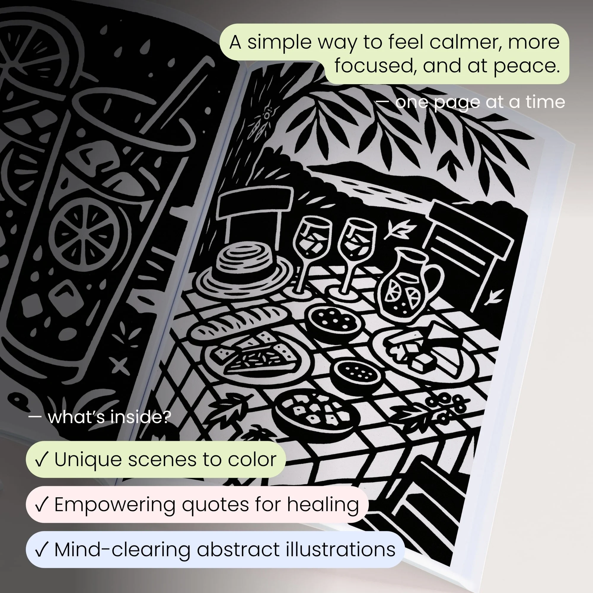 One Color Coloring Book - Summer Edition - Image 7