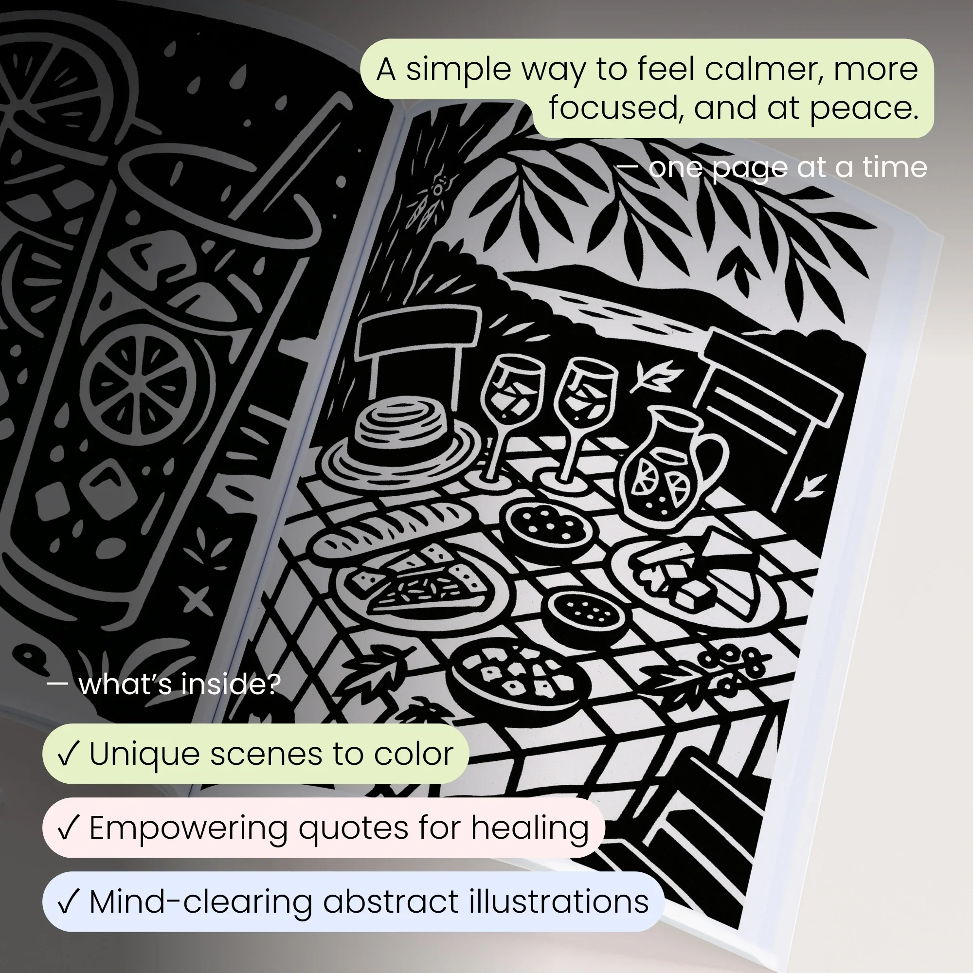 One Color Coloring Book - Spring Edition - Image 6